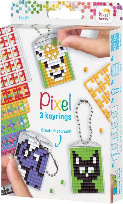 Actual product image pixeln.ch Pixel locket set animals
