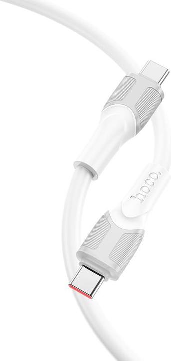 Image du produit Hoco X106 Big bull 240W charging data cable Typ-C auf Typ-C, weiss, 3 Meter (USB 2.0)