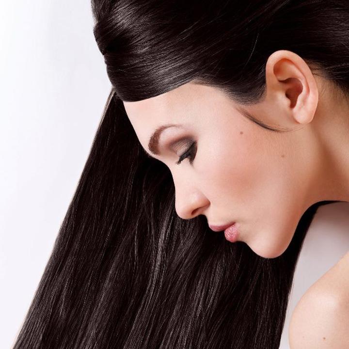 Actual product image Sanotint Hair color with golden millet without ammonia (Dark brown)