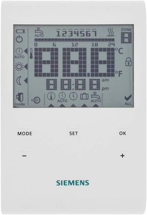 Immagine prodotto Siemens RDE100 Raumthermostat mit Zeitschaltprogramm