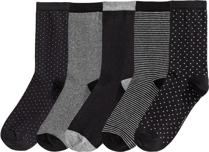 Actual product image La Redoute Collections Pack of 5 socks (5-pack, 38, 41)