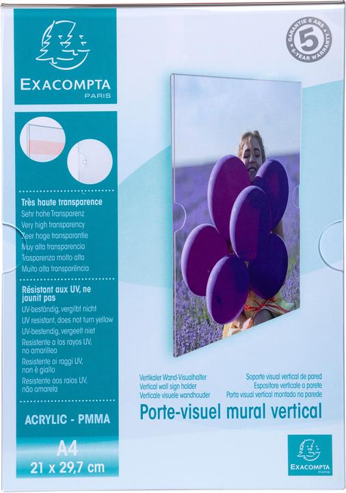Actual product image Exacompta Wall leaflet holder (A4)