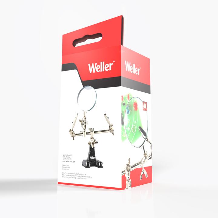 Immagine prodotto Weller Erem Supporto per circuito stampato con lente d'ingrandimento Ingrandimento x 4 (Terza mano)