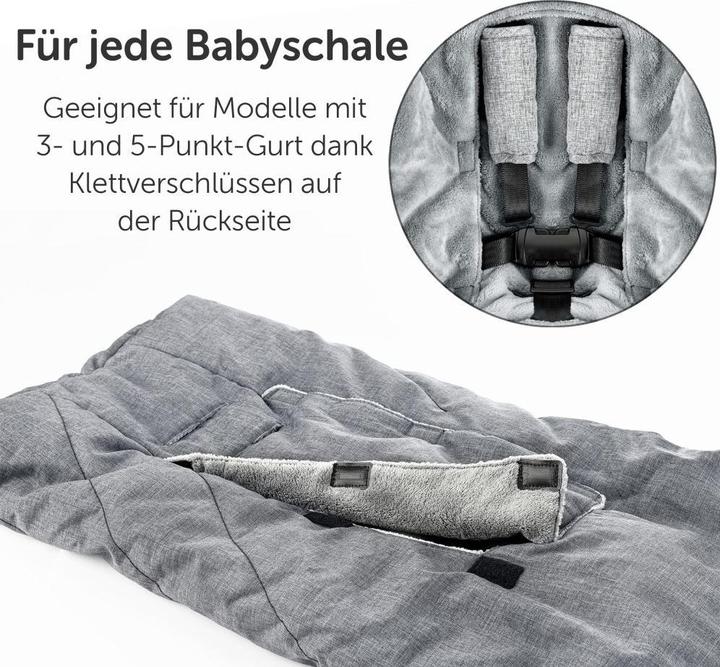 Image du produit Zamboo Chancelières pour coques et baignoires bébé Chancelière d'hiver pour coque bébé 3M PRO - pour tous
