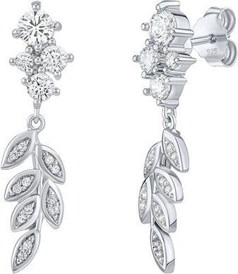 Produktbild Silvego Stacy silver earrings with clear Brilliance Zirconia FW16519EW