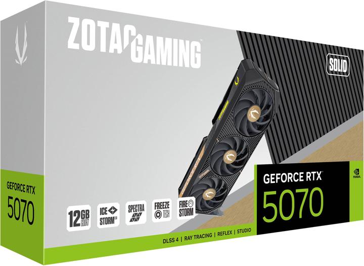 Actual product image Zotac GeForce RTX 5070 Solid (12 GB)