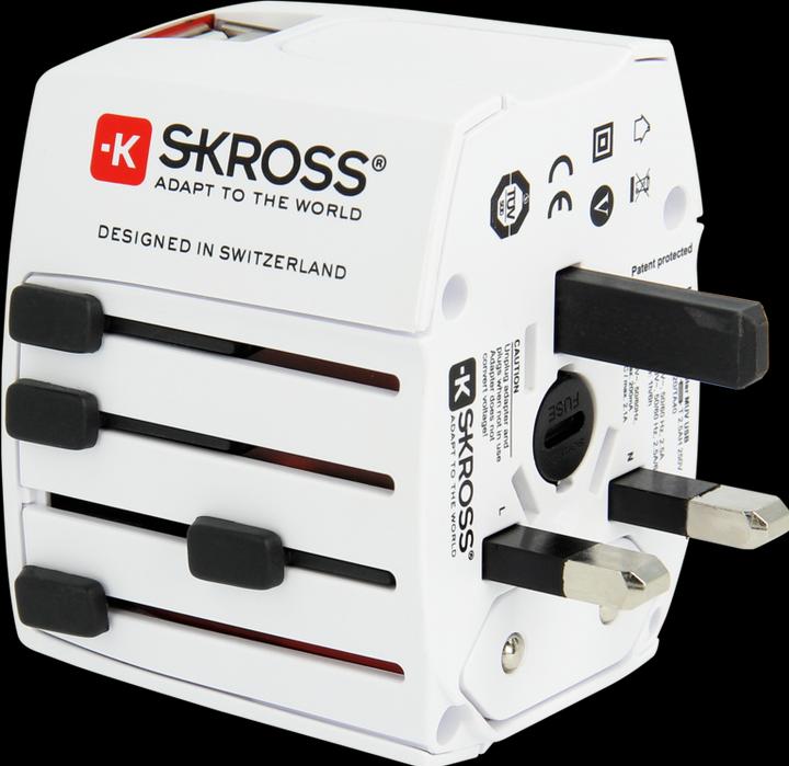 Actual product image Skross World Travel Adapter Muv USB 2.4A