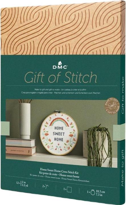Image du produit DMC Gift of Stitch Kit de broderie Home Sweet Home