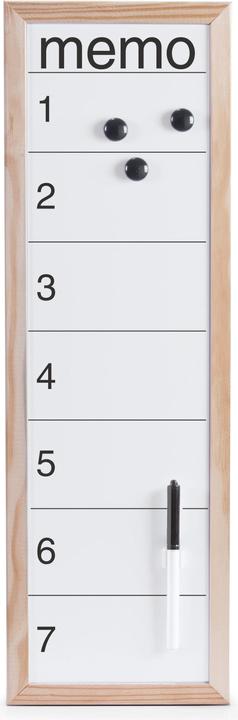 Actual product image Zeller Present MEMO - Magnetic writing board (20 x 60 cm)