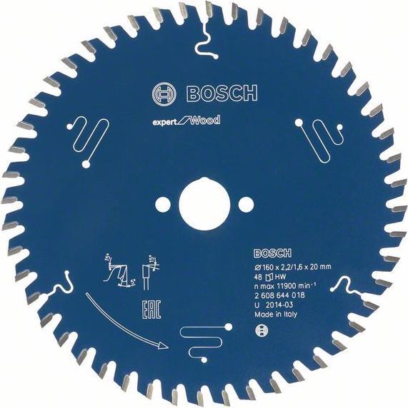Image du produit Bosch Professional Zubehör Lame de scie circulaire Expert for Wood, 190 x 30 x 2,6 mm, 24
