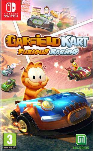 Actual product image Microids Garfield Kart Furious Racing (Code in a Box) (Switch, Switch Lite, Switch OLED)