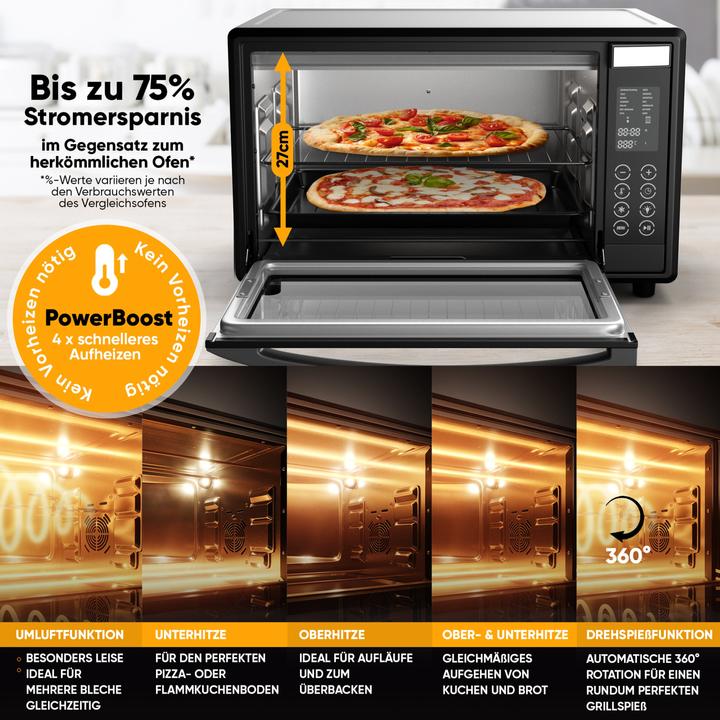 Produktbild Stillstern Minibackofen mit Umluft