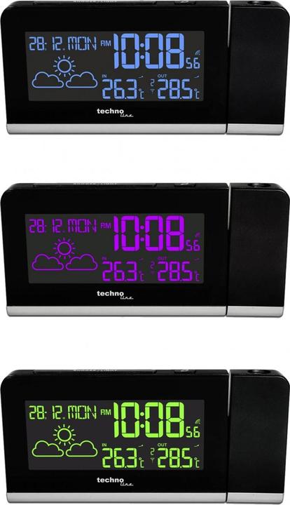 Actual product image Technoline Projection alarm clock
