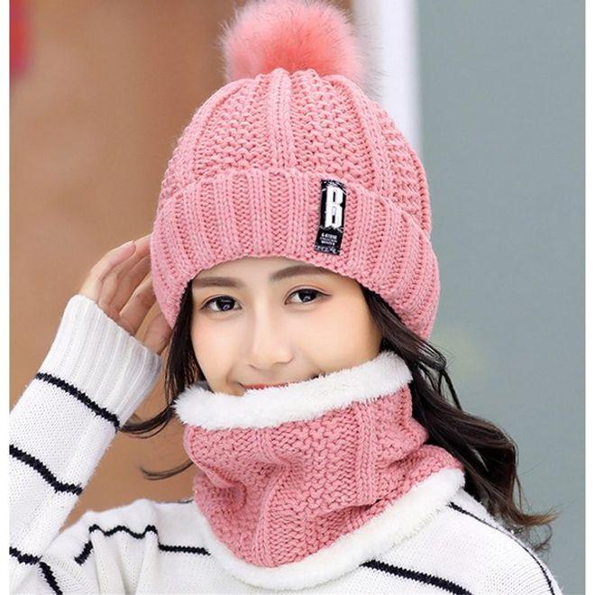 Image du produit MU Classic Set bonnet et chauffe-cou tricotés (One Size) (Taille unique)