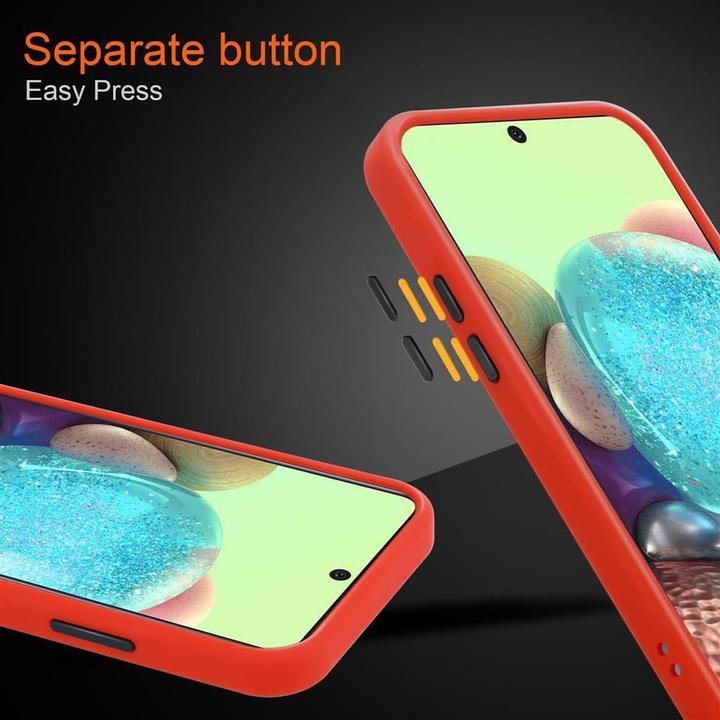 Actual product image Cadorabo Hybrid Matt Cover (Samsung Galaxy A71 5G)