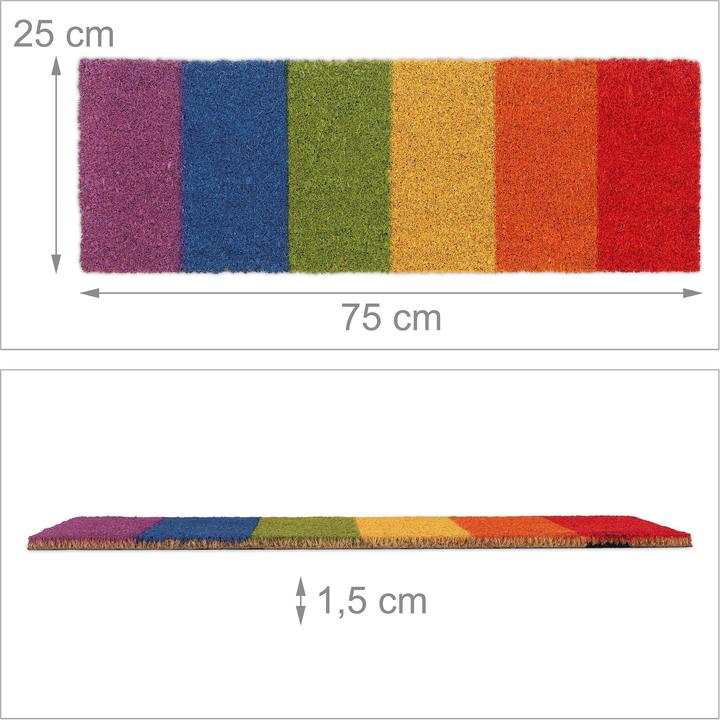 Immagine prodotto Relaxdays Zerbino (75 x 25 x 1,5 cm)