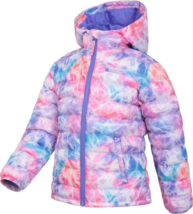 Actual product image Mountain Warehouse Childrens/Kids Seasons Tie Dye Padded Jacket (158)