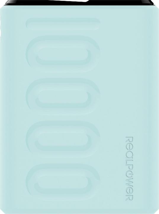 Produktbild RealPower Powerbank PB-10000 PD Nutopia (10000 mAh, 18 W, 37 Wh)