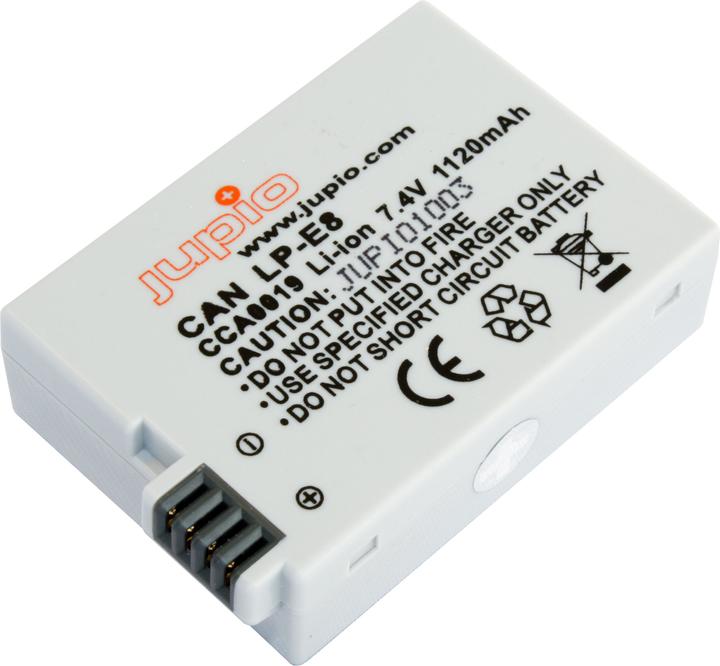 Image du produit Jupio Canon LP-E8 1120 mAh (Batterie)
