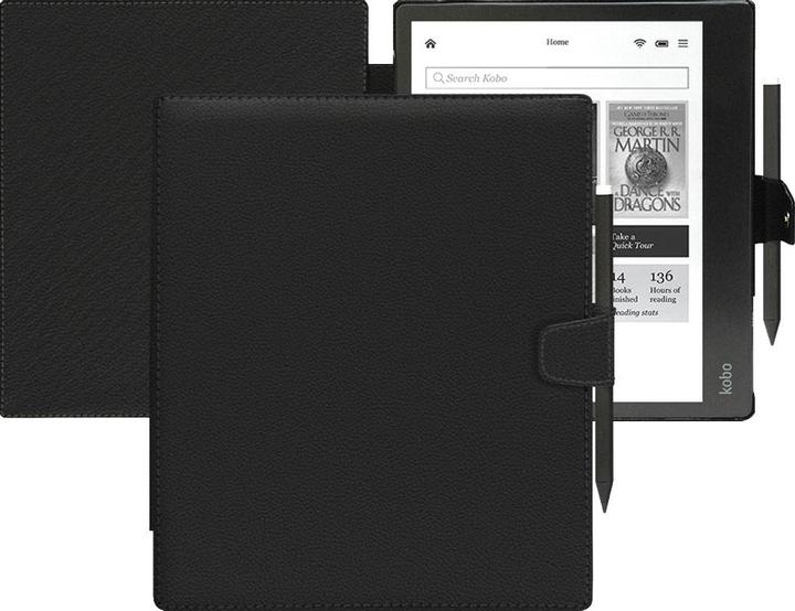 Actual product image Noreve Horizontal leather flap shell (Kobo Elipsa 2E)