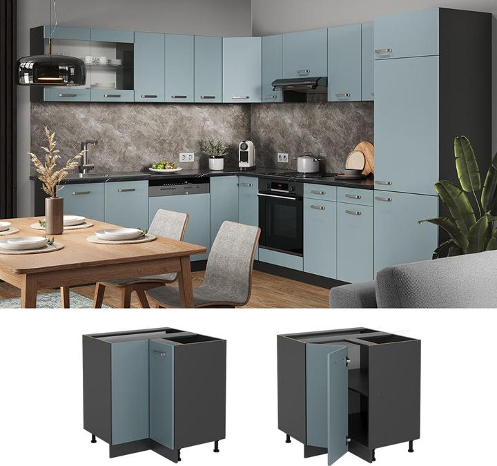 Produktbild Vicco Eckunterschrank R-Line (75.5 x 46 x 81.5 cm)