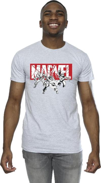Produktbild Comics Hero Group TShirt (XXL)
