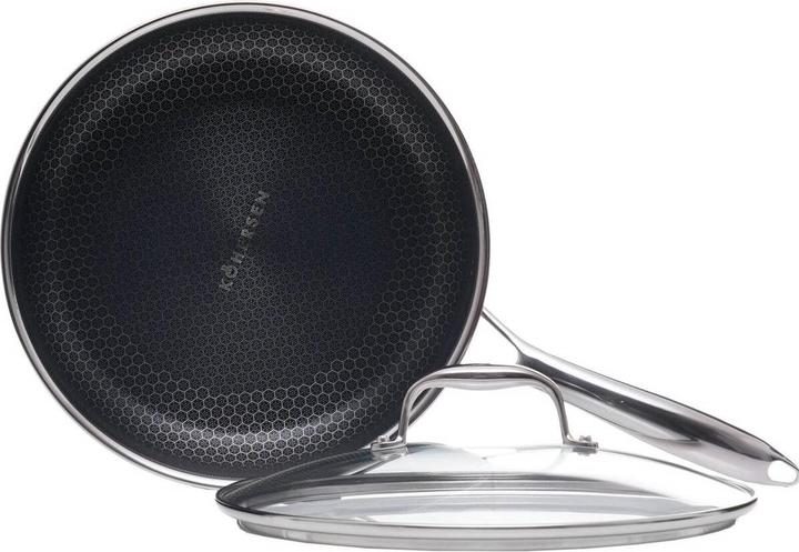 Image du produit Kohersen Patelnia sauté z pokrywką Black Cube 26cm (26 cm, Poêle à frire, Aluminium, Acier inoxydable)