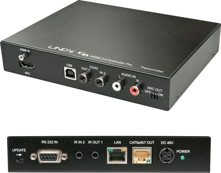 Produktbild Lindy 100m C6 HDBaseT 2.0 KVM Extender Pro - Transmitter