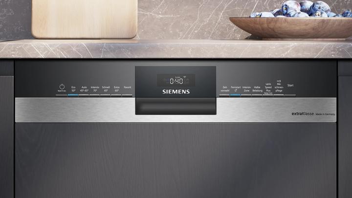 Immagine prodotto Siemens Lavastoviglie da incasso SN53HS02BD 60 cm in acciaio inox semi-integrata
