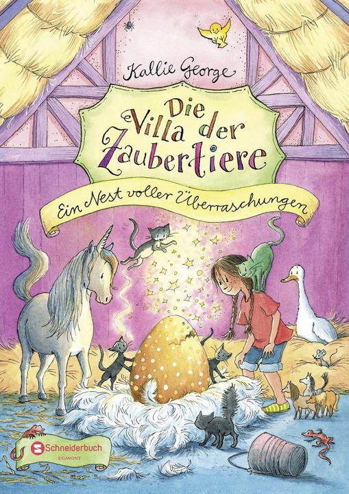 Actual product image Die Villa der Zaubertiere 02. Ein Nest voller Überraschungen (German, Kallie George, 2017)