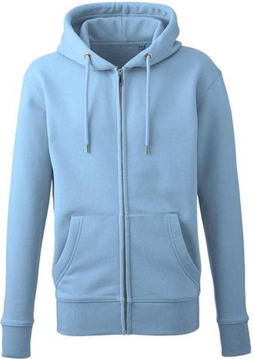 Actual product image Anthem Felpa con Cappuccio e Zip Intera Biologico Uomo (S)