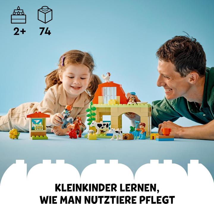 Produktbild LEGO Tierpflege auf dem Bauernhof (10416)