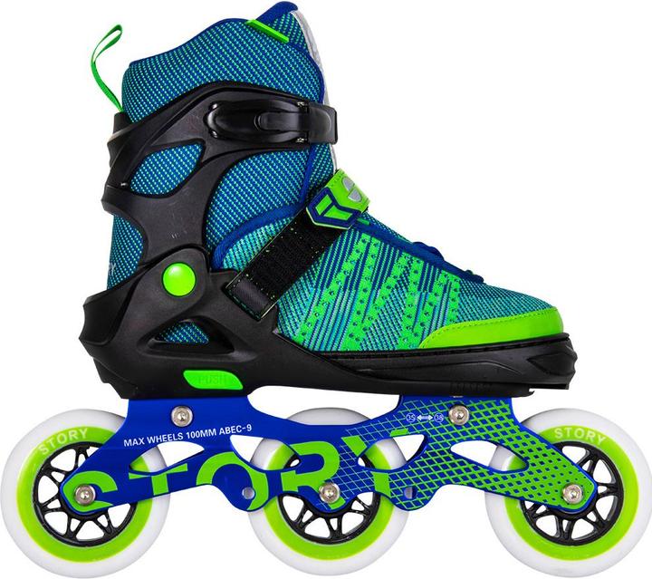 Image du produit Story Patins à roulettes en ligne Urban réglables vert 31-34 (1100005047881) (31)
