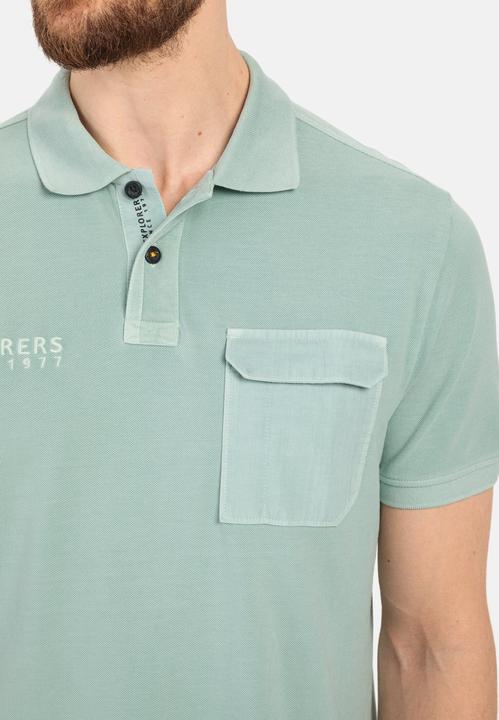 Produktbild Camel Active Piqué Poloshirt aus zertifiziertem Organic Cotton (L)