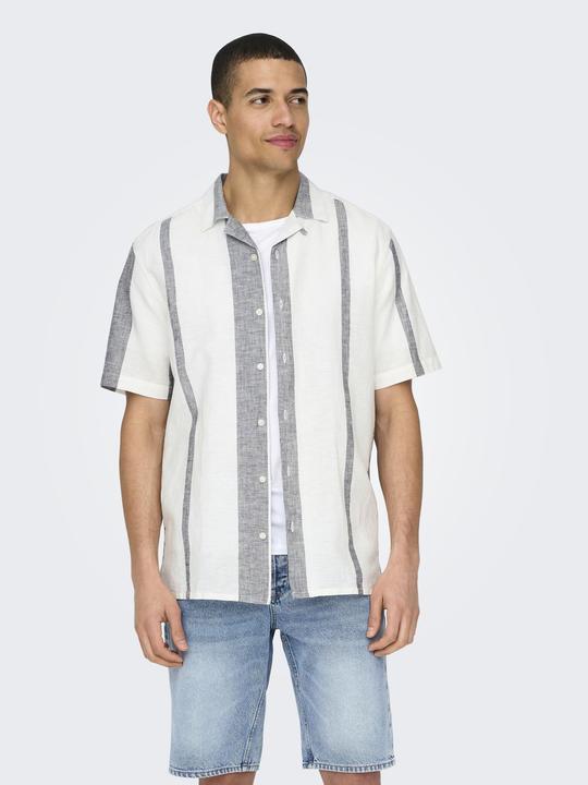 Actual product image Only & Sons Regular fit Resort collar shirt Shirt (XXL)