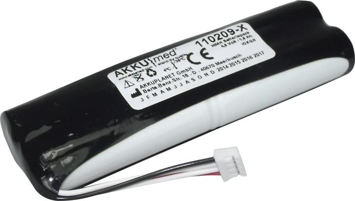 XCell Batteria ricaricabile NiMH adatta a pompe di alimentazione Fresenius-Vial Applix, Ambix activ, Smart (1800 mAh)