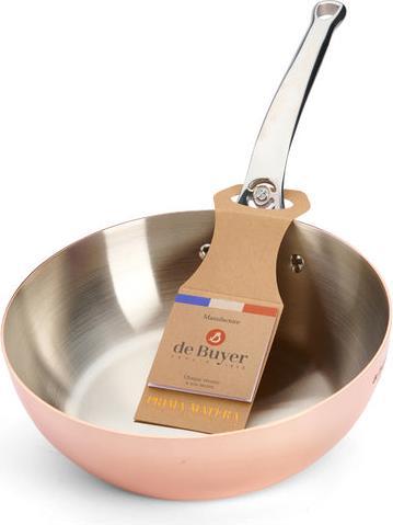 Actual product image de Buyer prima matera (24.50 cm, Frying pan, Copper, Stainless steel)
