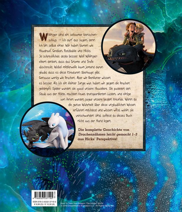 Actual product image Panini Drachenzähmen leicht gemacht 3: Die geheime Welt: Die ganze Geschichte von mir und Ohnezahn - Von (German, Claudia weber, Panini, 2019)