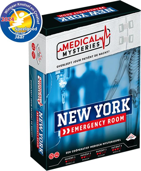 Actual product image Identity games Medical Mysteries New York