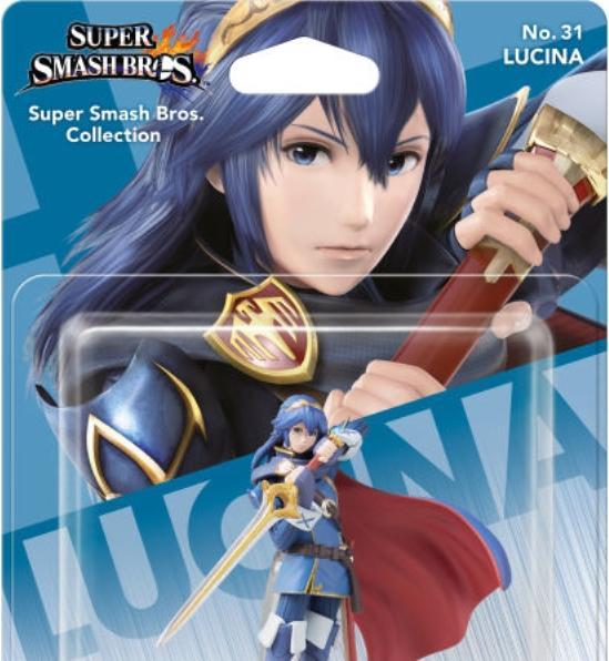 Immagine prodotto Nintendo amiibo Super Smash Bros. Personaggio n. 31 Lucina (Wii U)