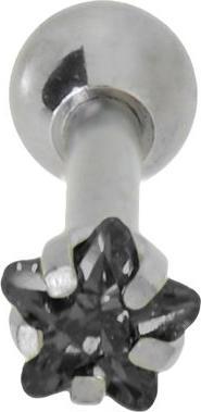 Actual product image Bijouteria Ear piercing (Surgical steel 316L, Zirconia)