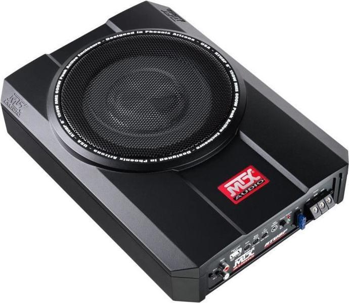 Actual product image MTX Audio RTU8P Underseat Subwoofer met versterker - 150W (600 W)