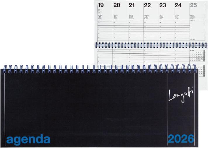 Immagine prodotto Biella Agenda da tavolo LONGATTI (29,8 x 11,7 cm)