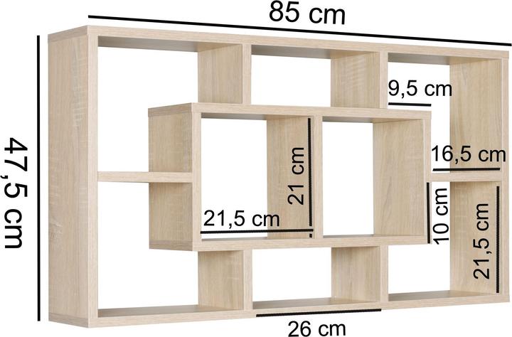 Immagine prodotto Wohnling Alex (85 x 16 x 47,5 cm)