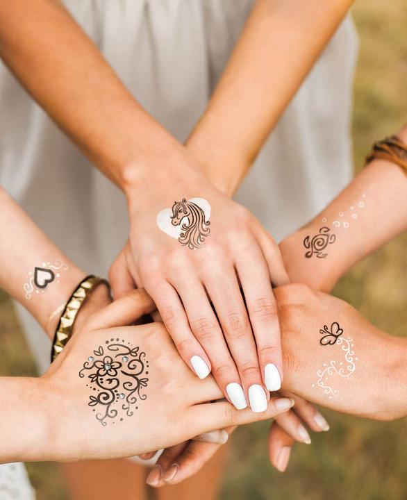 Produktbild La Dot Cosmetics Stempel Tattoo Stein klein Ying