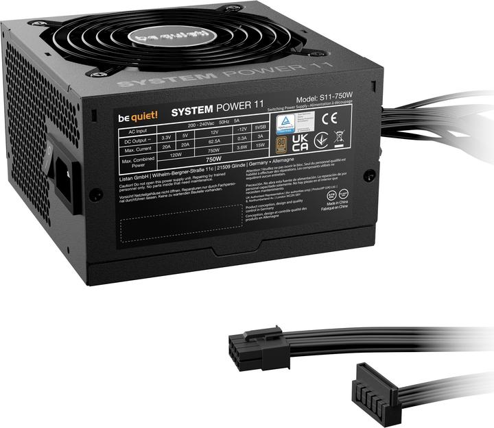 Produktbild be quiet! Netzteil System Power 11 750W 80+ Bronze (750 W)