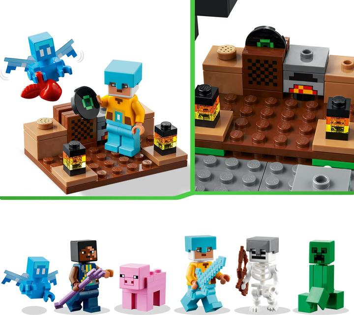 Actual product image LEGO 21244 The Sword Outpost (21244, LEGO Minecraft)