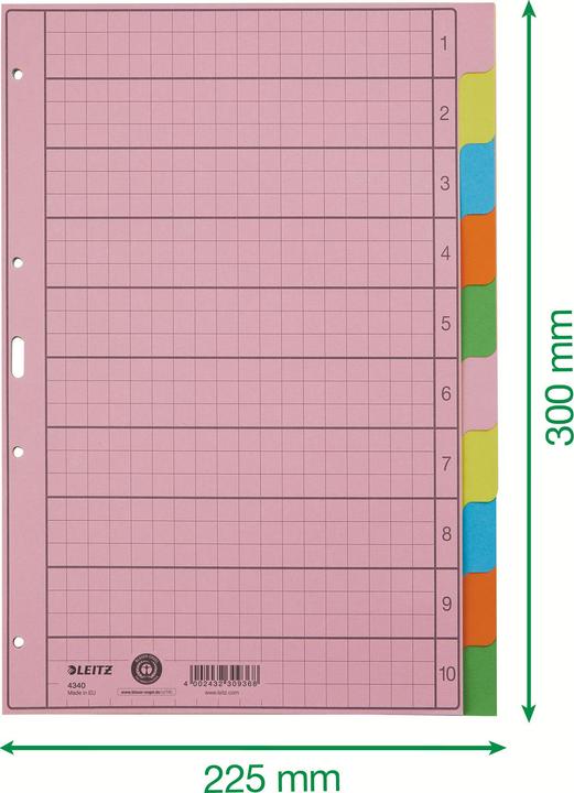 Produktbild Leitz Register Papier