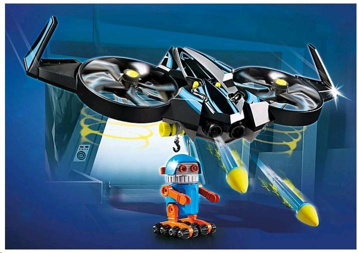 Produktbild Playmobil The Movie Robotitron mit Drohne (70071, Playmobil The Movie)