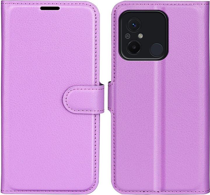 Image du produit Cover-Discount Xiaomi Redmi 12C - Étui en cuir violet (Xiaomi Redmi 12C)